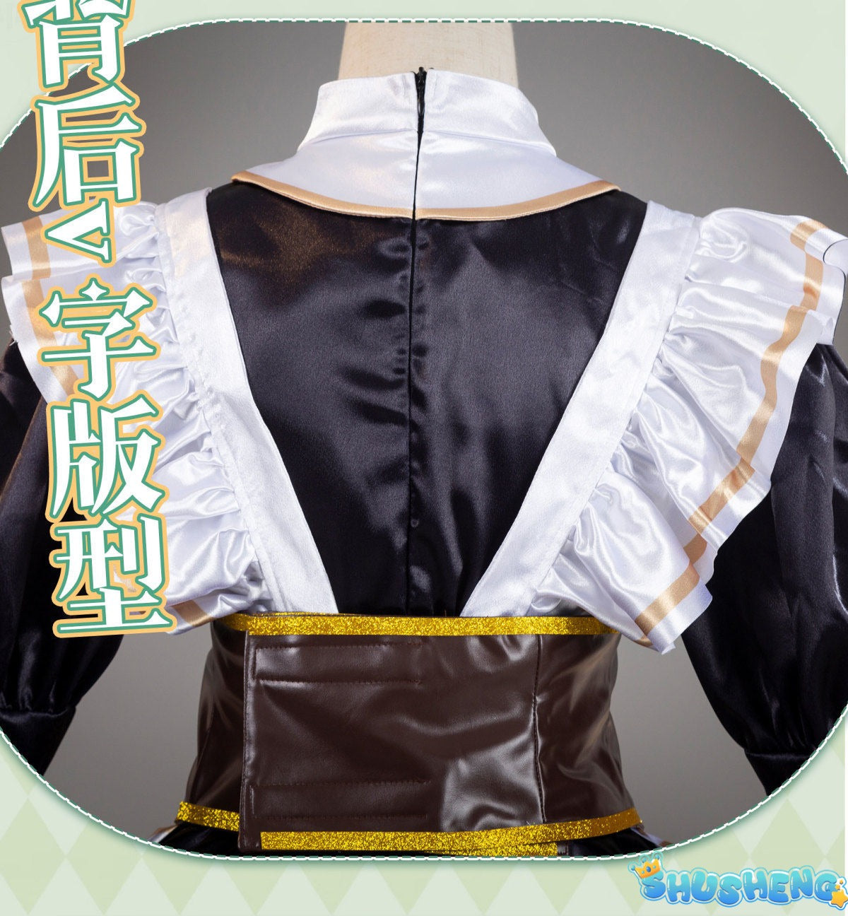 Game Identity V Gardener Emma Woods Steampunk Maid Cosplay Costume Maid Dress For Girls Halloween Costume