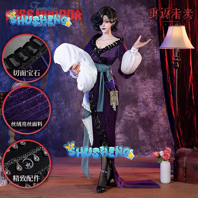 Reverse:1999 Tuesday Christine Cosplay Costume Game Anime Tuesday Christine Dress Halloween Costumes Momen