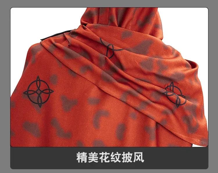 Red Agatha Wiccan Cosplay Costume Billy Kaplan Uniform Halloween Carnival Party Christmas Play Role Clothes Clothing for Men