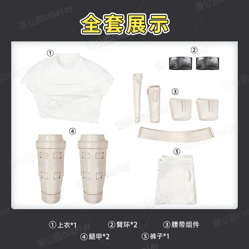 Movie Episode II - Attack of the Clones Padmé Amidala Cosplay Costume Uniform Halloween Carnival Party Christmas Play Role