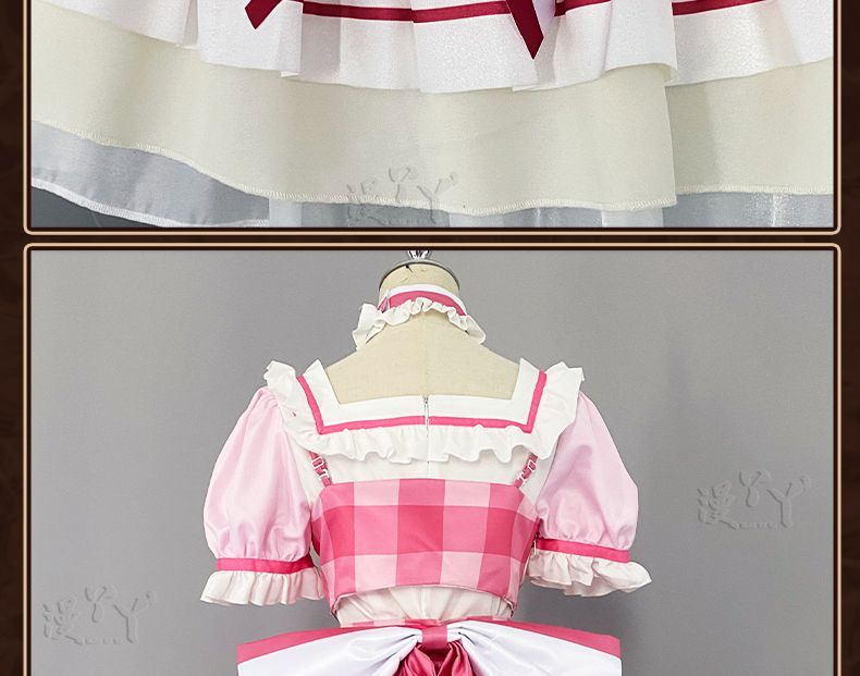 Anime Aikatsu Hoshimiya Ichigo Cosplay Costume Uniform Halloween Party for Women Men Carnival Props