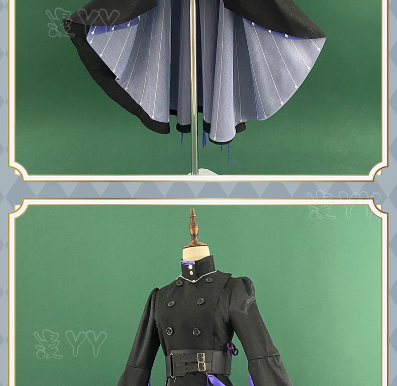 Game Arknights Lin Cosplay Costume Fancy Party Dress Suit Halloween Carnival Uniform Anime Clothes