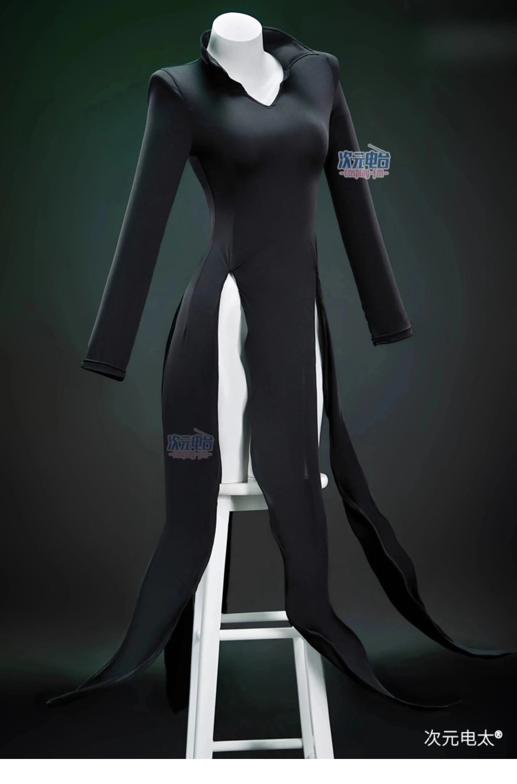 One Punch Man Tornado of Terror Senritsu No Tatsumaki Cosplay Costume Wig Black Dress Women Girl Outfit Halloween Child Uniform