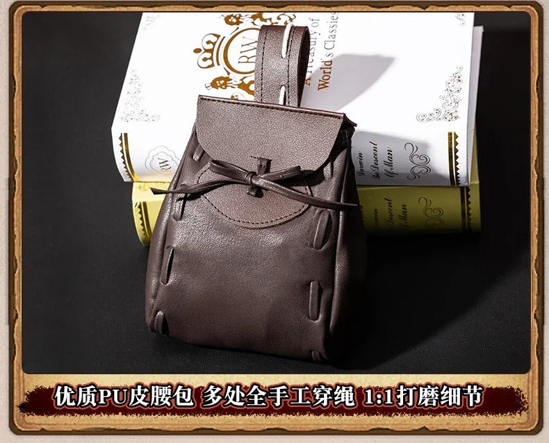 Shusheng-R Identity V Archer Cosplay Costume Brynhildr Vilulf Uniform Glasses Eye Patch Halloween Party for Women Girls Carnival Props
