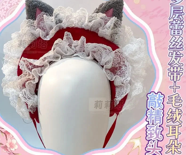 Manaka Laala cosplay 10th Anniversary Christmas red lolita dress Anime Pripara costume party gift girl accessories sweet new set