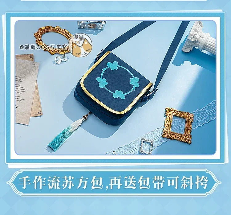 Genshin Impact Lumine Cosplay Costume The Knight of Flowers Uniform Halloween Carnival Party Christmas Play Role Clothing