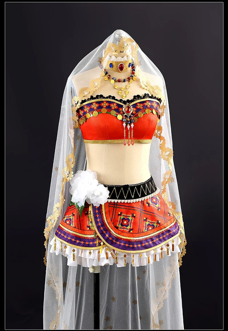 Love Live!u's Printemps Kousaka Honoka/Tojo Nozomi All Members Dancers Awakening Gorgeous Dress Uniform Cosplay Costume Women
