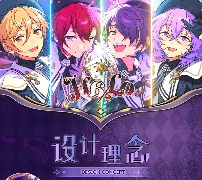Ensemble Stars Suou Tsukasa Angel Uniform Mashiro Tomoya Shinobu Sengoku Hanamura Fuyume Cosplay Costume Halloween Props