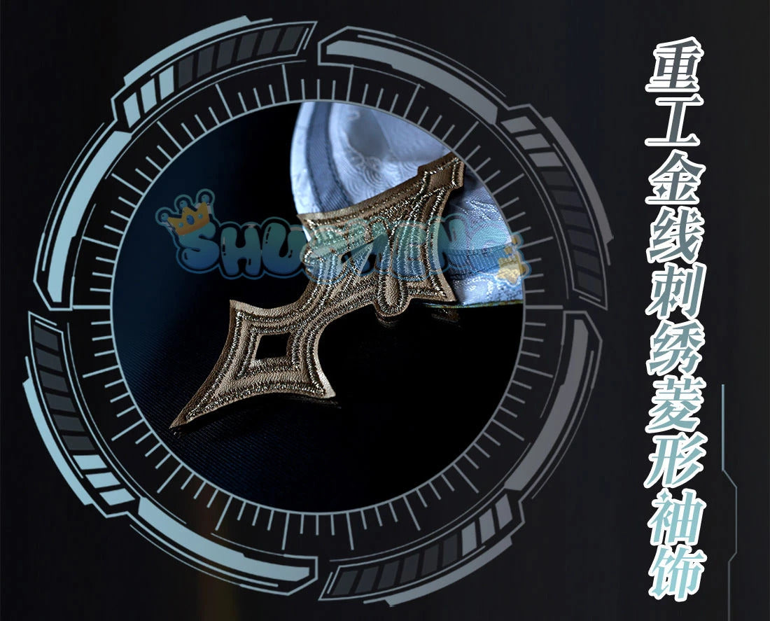 Shusheng Love And Deepspace Heroine LiuYunWanFeng Game Suit Gorgeous Dress Uniform Cosplay Costume Halloween Party Outfit Women