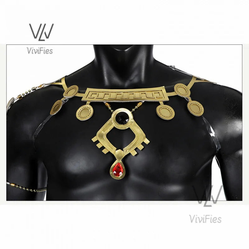 New Game Ganondorf Tears of the Kingdom Cosplay Costume Character Uniform Halloween Carnival Costume Complete Set Men Suit