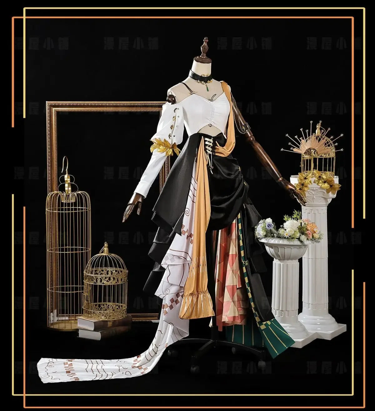 Arknights Walking in the Golden Dream Muelsyse Cosplay Costume Uniform Halloween Carnival Party Christmas Play Role Clothes