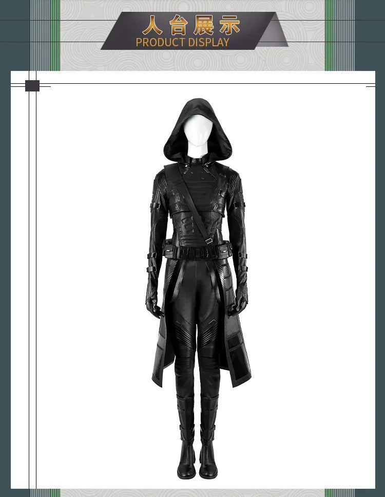 Thunderbolts Ghost Cosplay Costume Uniform Halloween Carnival Party Christmas Play Role Clothes Clothing for Women