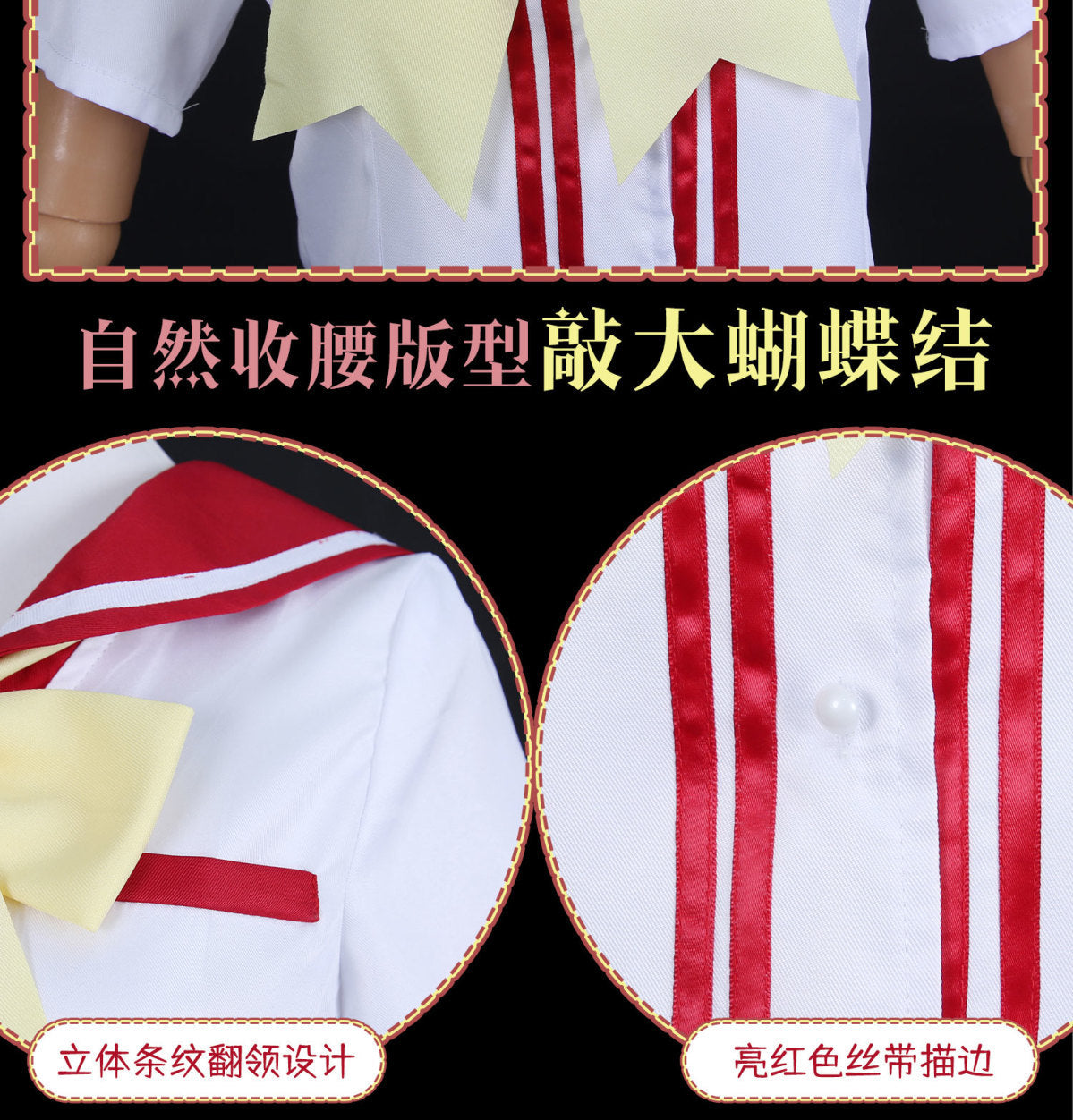 Charlotte Nao Tomori Nao Cosplay Anime Costume Wig Women JK School Uniform Outfit Charlotte Cos Wig Halloween Party Sailor Suit
