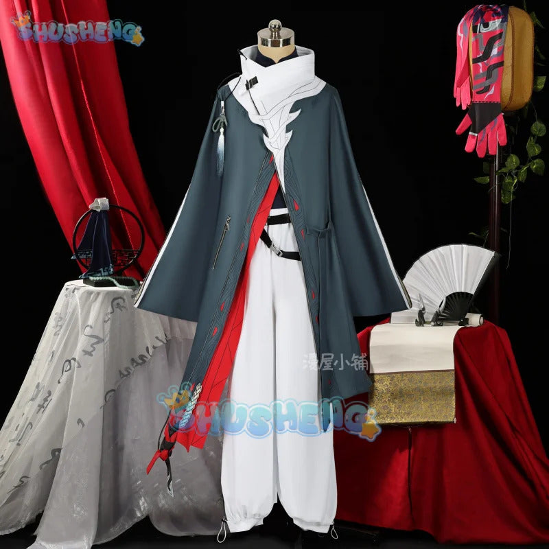 Arknights Yu Cosplay Costume Uniform Halloween Carnival Party Christmas Play Role Clothes Clothing
