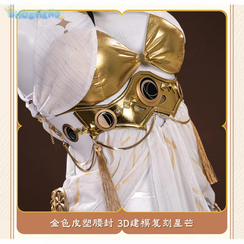Game Wuthering Waves IUNO Cosplay Iuno Costume Women new sexy dress cloak accessories props Halloween full set uniform XS-XXL