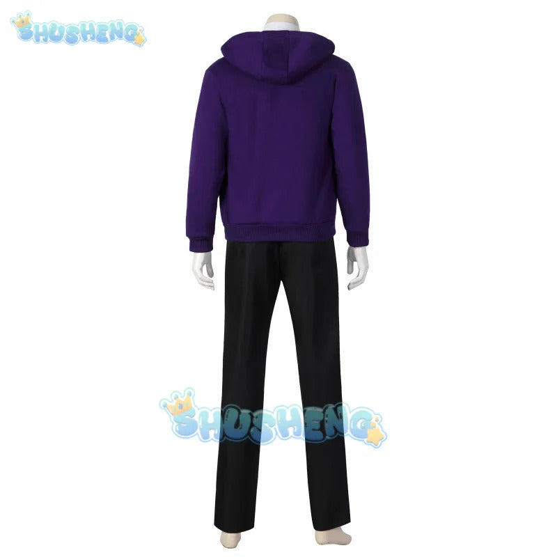 Wednesday 2 Xavier Thorpe Ajax Petropolus Cosplay Costume Nevermore Academy Uniform Halloween Carnival Party Christmas Play Role