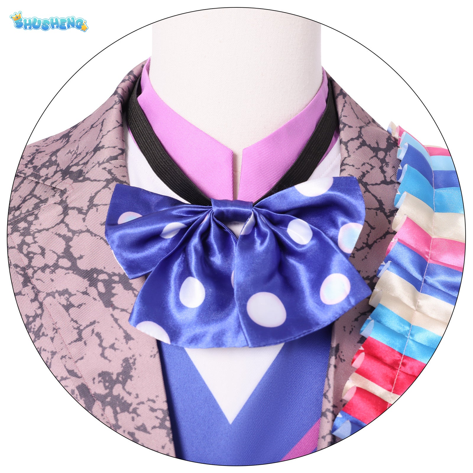Alice in Wonderland cosplay hat man costume, Mad Hatter movie character play dress-up suit