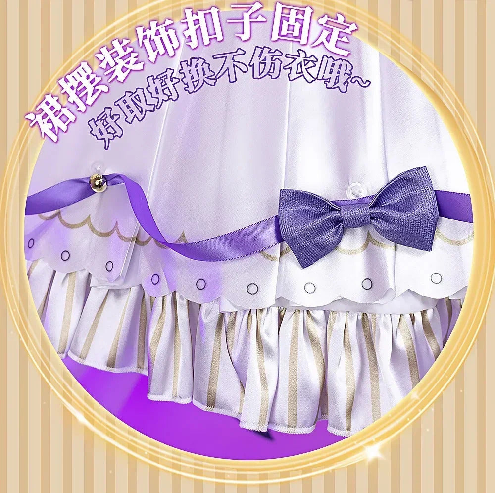 LoveLive! Konoe Kanata Yuki Setsuna Emma Verde Tennouji Rina Mifune Shioriko Osaka Shizuku Cosplay Costume Halloween dress set