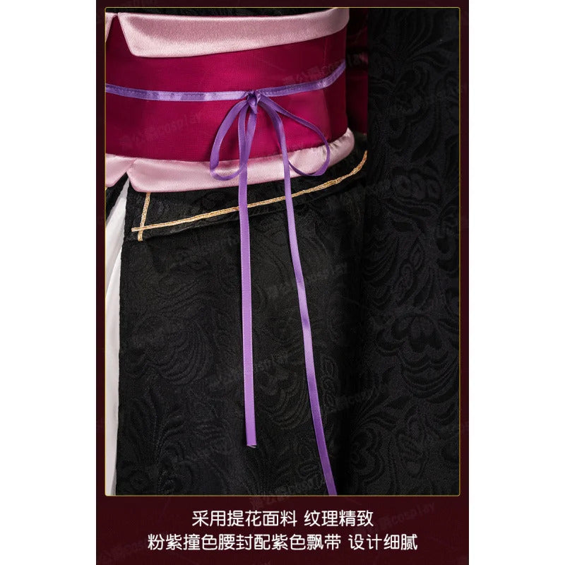New Unbreakable Machine-Doll Yaya cosplay costume Halloween Party Sweet Woman Kimono Dress Headwear Socks Props Wig Uniform Set