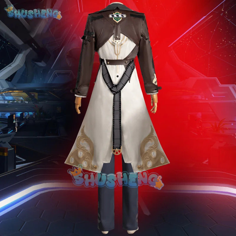 Shusheng-R Honkai: Star Rail Reca Cosplay Costume Uniform Halloween Carnival Party Christmas Play Role Clothes Clothing for Women Men
