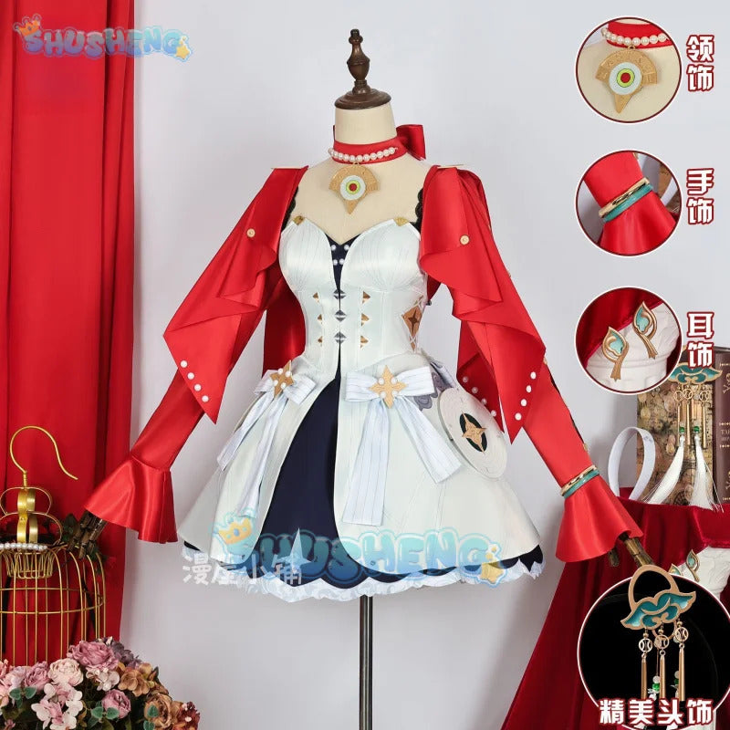 Zenless Zone Zero Astra Yao Cosplay Costume Uniform Halloween Carnival Party Christmas Play Role Clothes Clothing for Women
