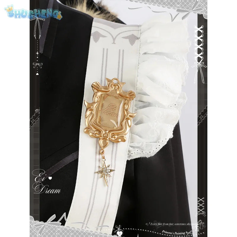Game Nu: Carnival Eiden Cosplay Costume Sweet Maid Dress Halloween Carnival Lolita Uniform Accessories Prop Woman Man Eiden Set