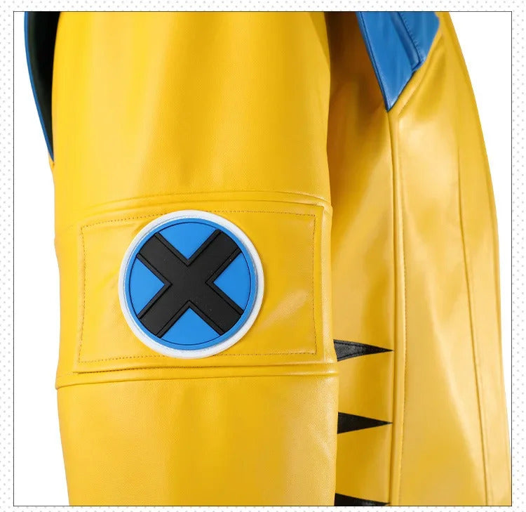 Rivals WOLVERINE Cosplay Costume Men Jacket Pant Superhero Rival Costume Logan Coat Outfit Male Halloween Clothes Party Full Set