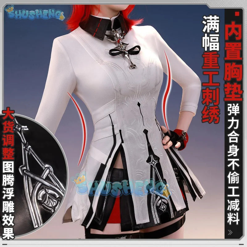 Exusiai the New Covenant Cosplay Costume Game Arknight Uniform Halloween Carnival Party Christmas Play Role Clothes Clothing