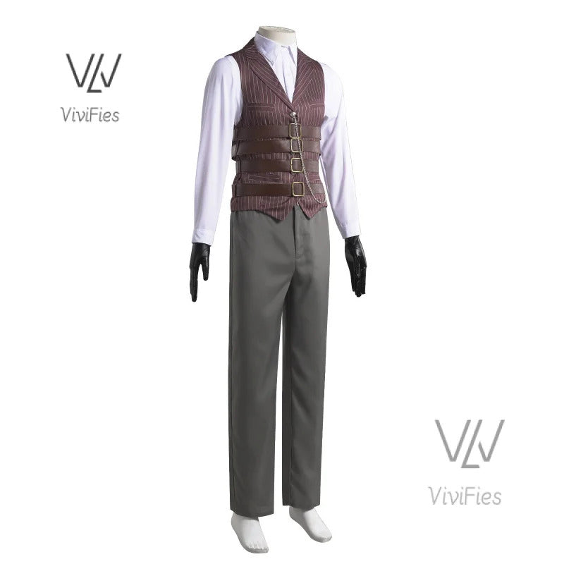Game Bloodborne Gehrman Cosplay Costume Halloween outfits Women Men New Suit Uniform Accessories and props set in stock