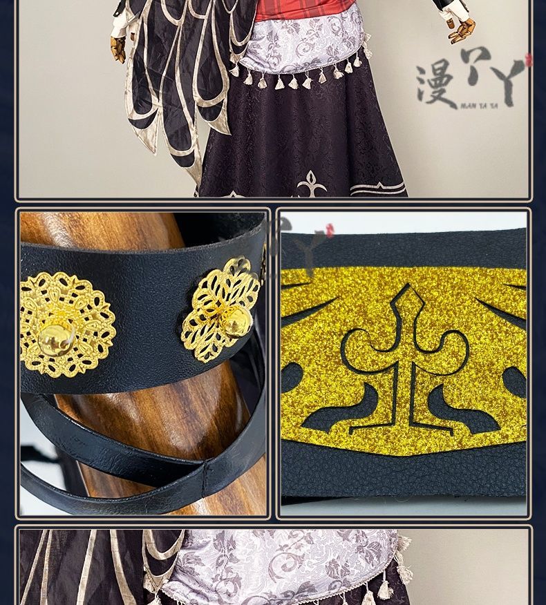 Game Identity V Antiquarian Qi Shiyi Cosplay Costume Crow Cosplay Black Uniforms Halloween Party Role Play Outfit Suit for Woman