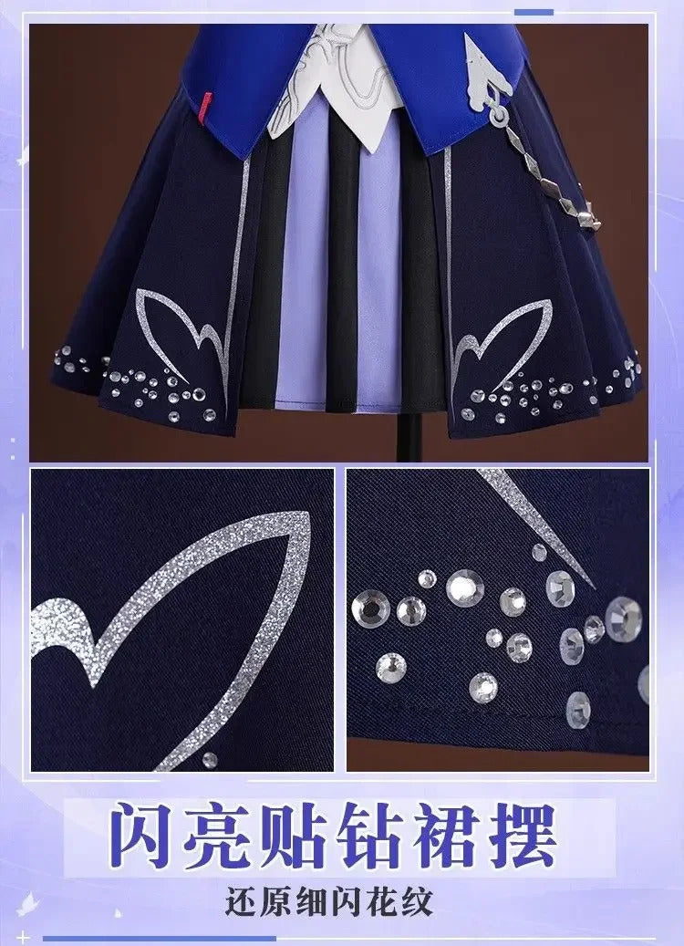 Honkai Impact 3 Seele Vollerei Cosplay Costume Uniform Halloween Carnival Party Christmas Play Role Clothes Clothing for Women