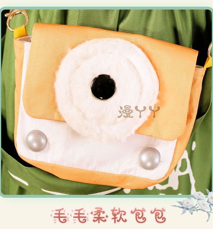 Game Identity V Cosplay Anime Panda Friend Little Girl Alice Derose Cosplay Costume Doll Green Rompers Uniform Accessories