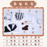 Nikolai Gogol Cosplay Costume Anime Bungou BSD Season 4 Nikolai Cosplay Cloak Cape Uniform Suit Halloween