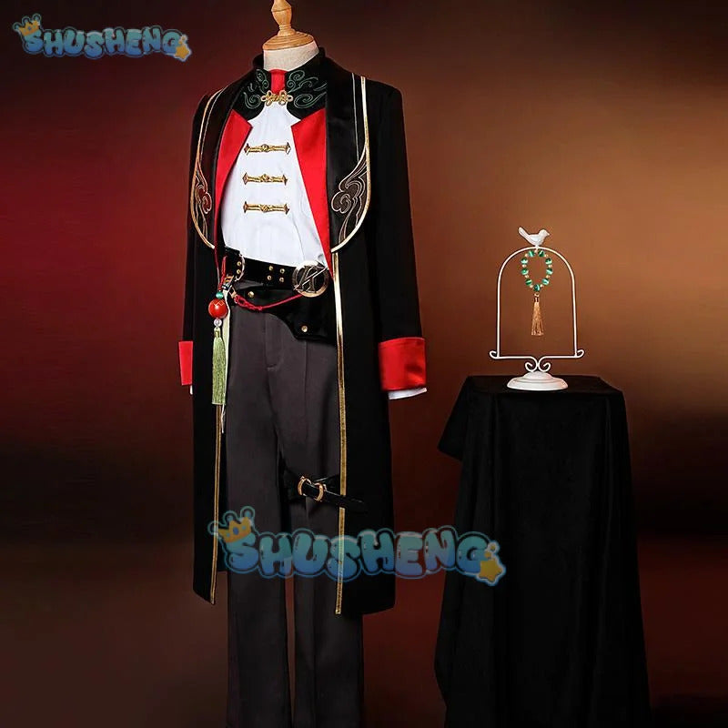 IN STOCK Honkai: Star Rail Jiaoqiu Cosplay Costume Uniform Halloween Carnival Party Christmas Play Role Clothes Clothing