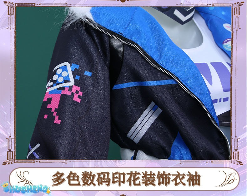 Silver Wolf Cosplay Costume Honkai Star Rail Carnival Uniform Anime Halloween Costumes Women Game