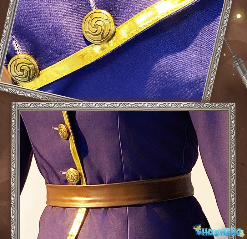 Game Identity V Doctor Emily Dyer Ivory Tower Cosplay Costume Women Dress Anime Outfit Halloween Party Roleplay Fullset