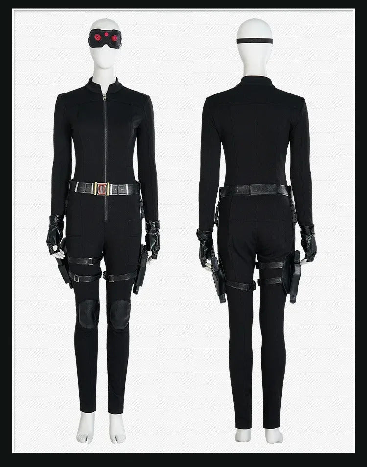 Thunderbolts Yelena Belova Black Widow Cosplay White Widow Costume Halloween Carnival Party Christmas Play Role Clothes Clothing