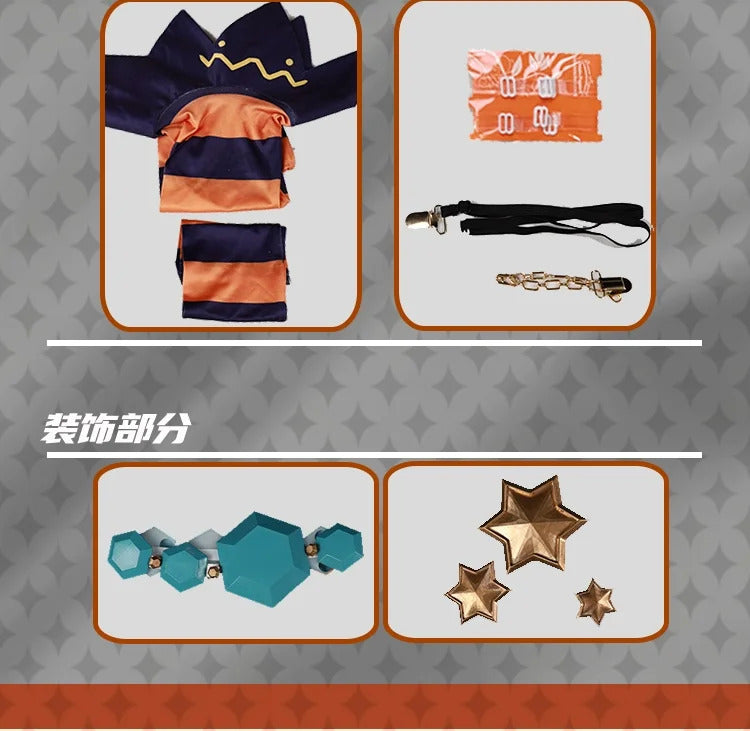 Anime Date A Live Kyono Natsumi Cosplay Costume Sexy dress, hat, accessory set, carnival party, men's and women's uniform