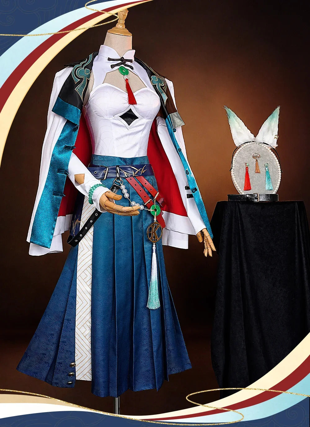 IN STOCK Honkai: Star Rail Feixiao Cosplay Costume Uniform Halloween Carnival Party Christmas Play Role Clothes Clothing