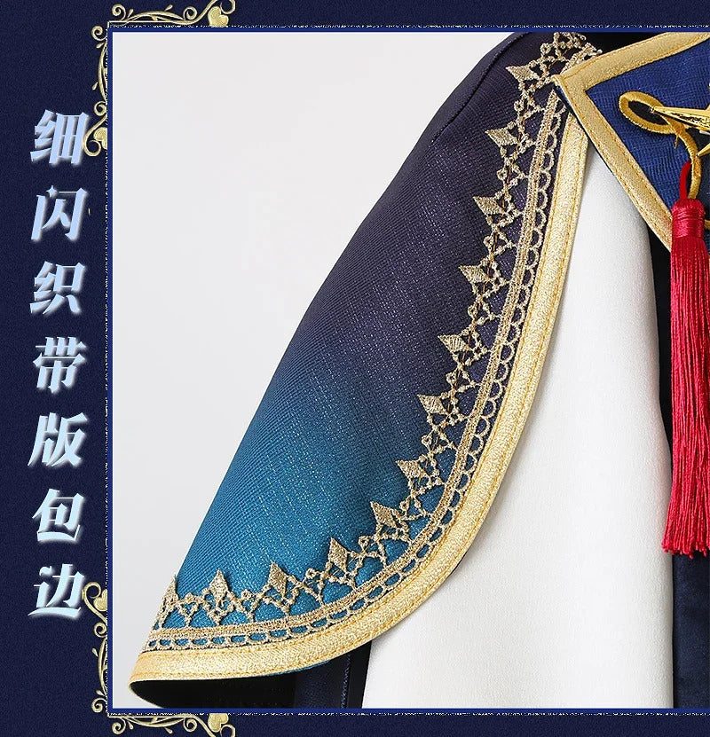 Ensemble Stars Starry Symphony Kagehira Mika Itsuki Shu Cosplay Costume Uniform Halloween Carnival Party Christmas Play Role