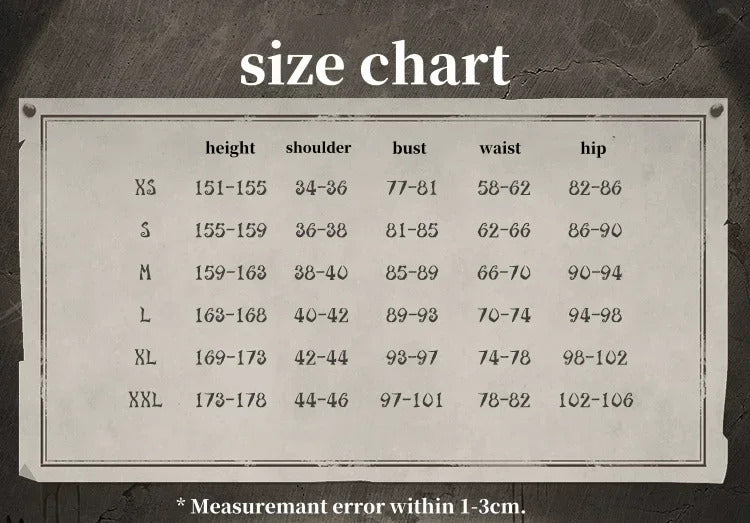 Love and Deepspace Heroines Cosplay Costume Abysm Sovereign Dress New Combat Outfit Hunter Uniform Halloween Party Women Girls