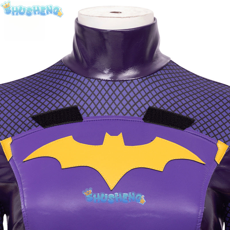 Game Gotham Knights Batgirl Cosplay Costumes Woman Superhero Zentai Suit Halloween Bodysuit Adults Outfit Jumpsuit