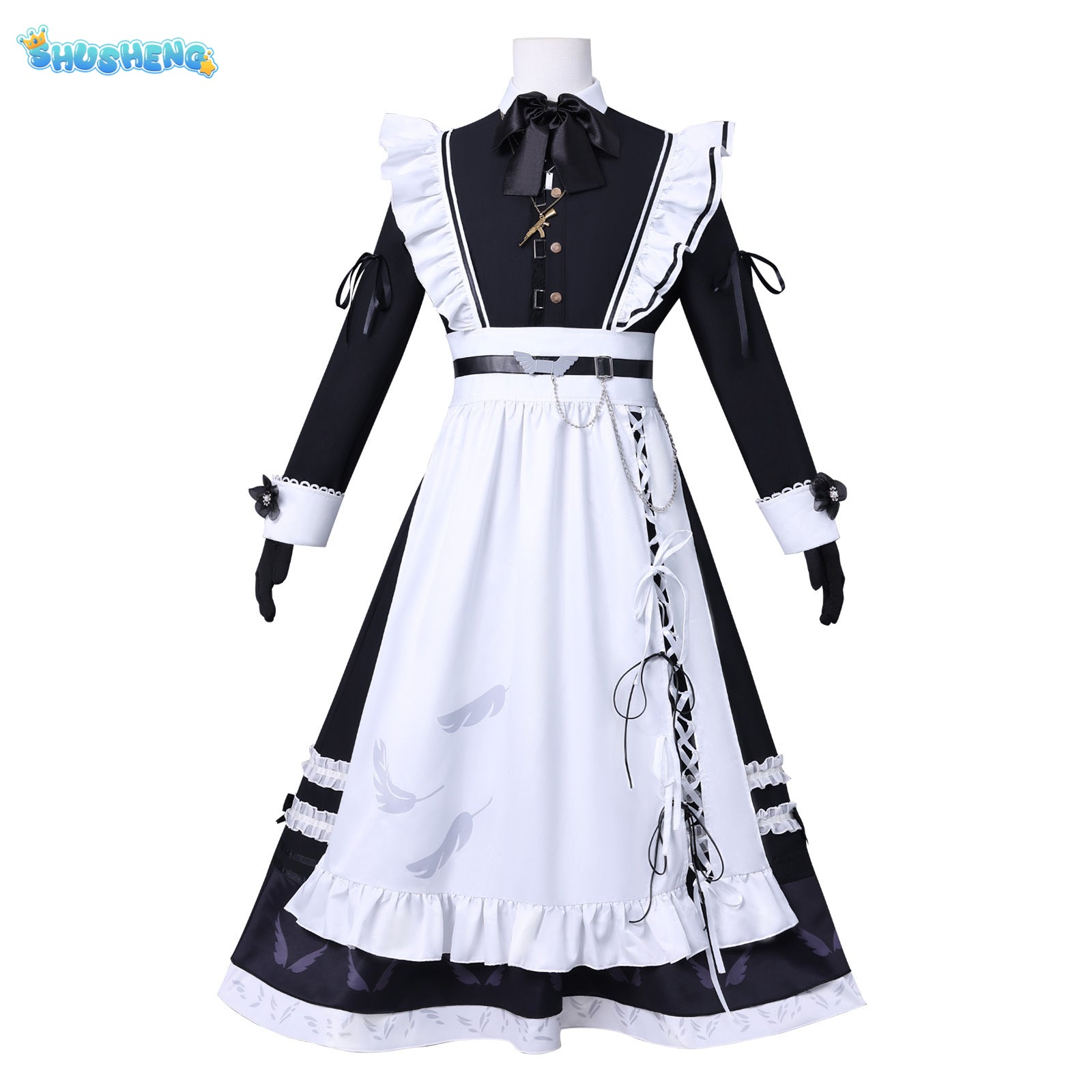 Anime NIJISANJI Kanae Cosplay Costume Male Servant Attire