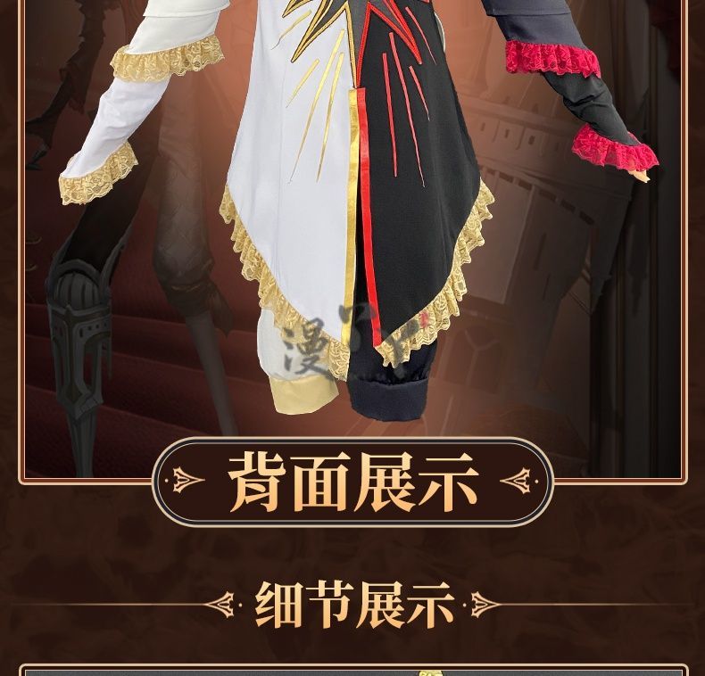 Weeping Clown Cosplay Game Identity V Joker Fashion Costume Anime Women Men Cute Suit Role Play Clothing Halloween Suit