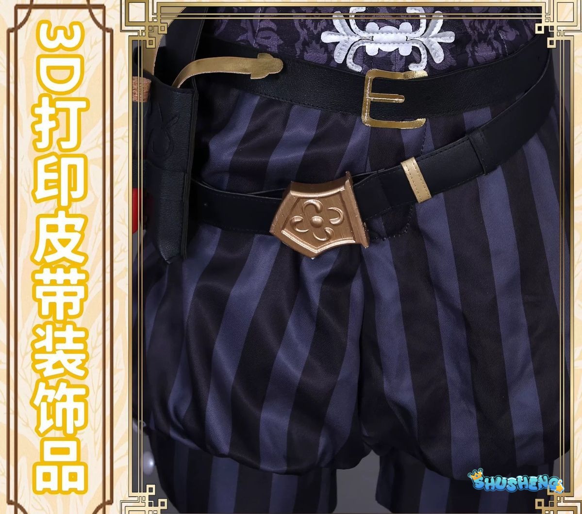Edgar Valden Cosplay Costumes Identity V Costume Game Painter Golden Ratio Sweet Uniform Halloween Party Role Play Clothing