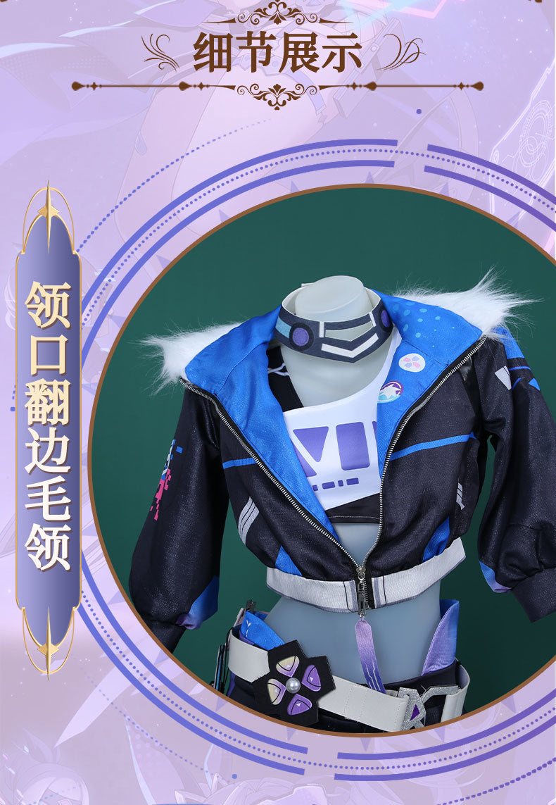Silver Wolf Cosplay Costume Honkai Star Rail Carnival Uniform Anime Halloween Costumes Women Game