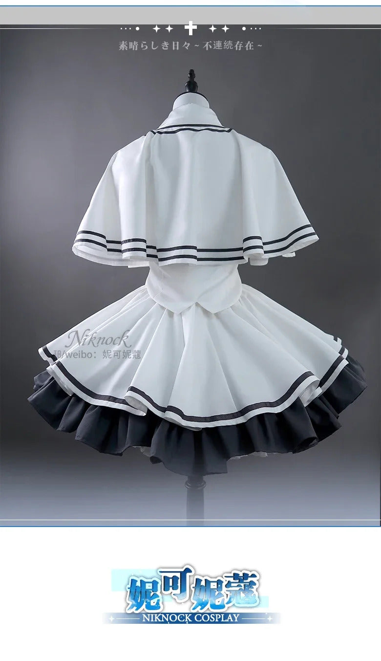 Minakami Yuki Takashima Zakuro Wonderful Everyday Down the Rabbit-Hole cosplay costume Halloween Woman Sweet JK Dress Uniform