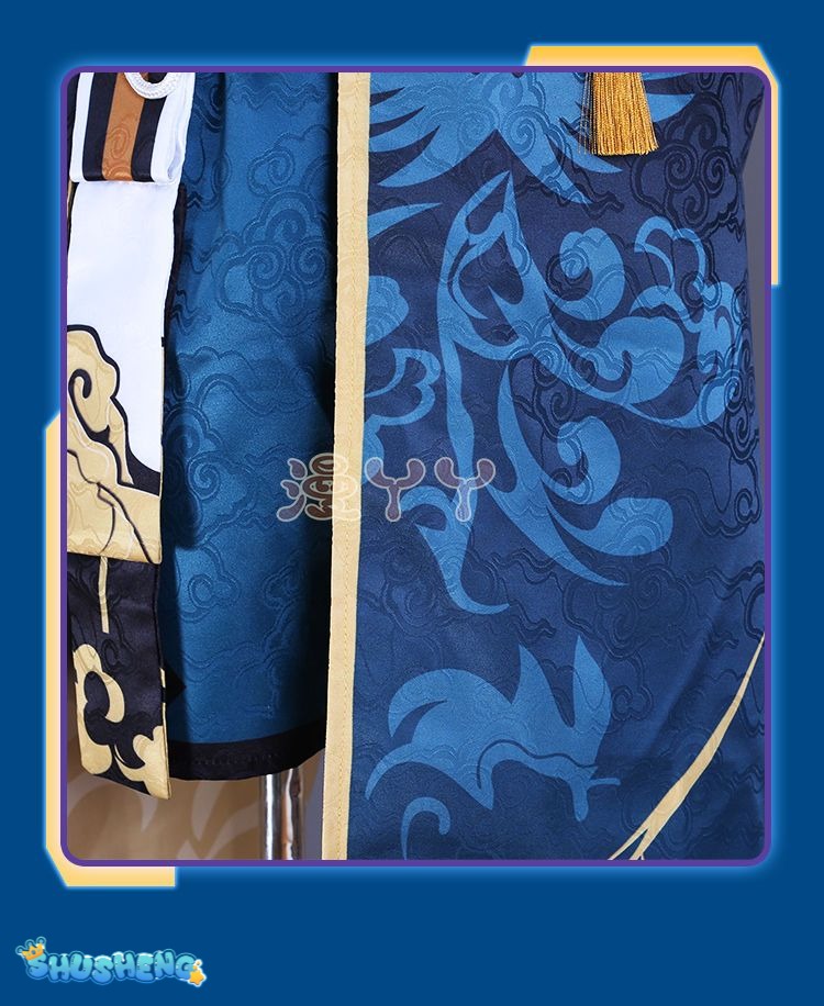 Xingqiu Cosplay Game Genshin Impact Cosplay Costume Xing Qiu Genshin Impact Cosplay Halloween