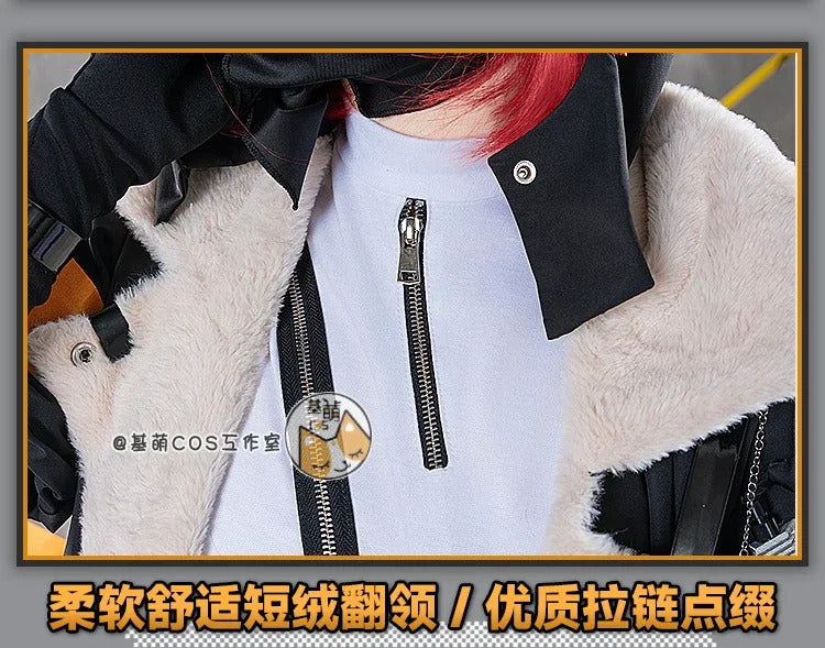 Arknights Crownslayer Cosplay Costume Uniform Halloween Carnival Party Christmas Play Role Clothes Clothing for Men Women
