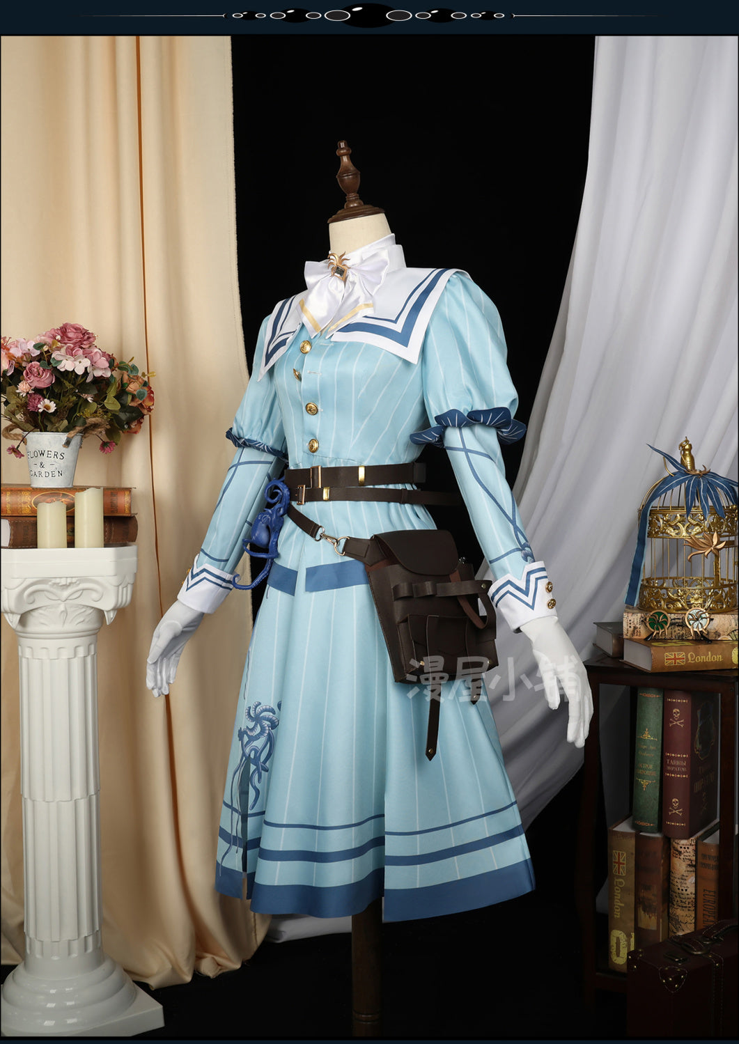 Game Identity V Emily Dyer Cosplay Hot Role Play Costume Doctor Anime High Quality Blue Dress for Women Comic Con Love Live Suit
